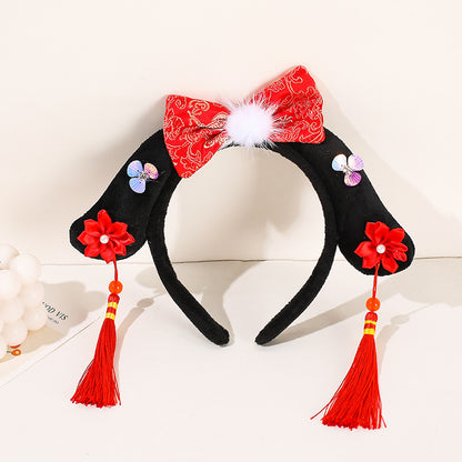 Chinese Style Princess Hair Accessories Tassel Headband