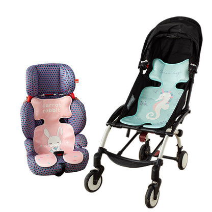 Cooling Pad 3D Air Mesh Breathable Stroller Mattress Latex Baby Car Seat Cover